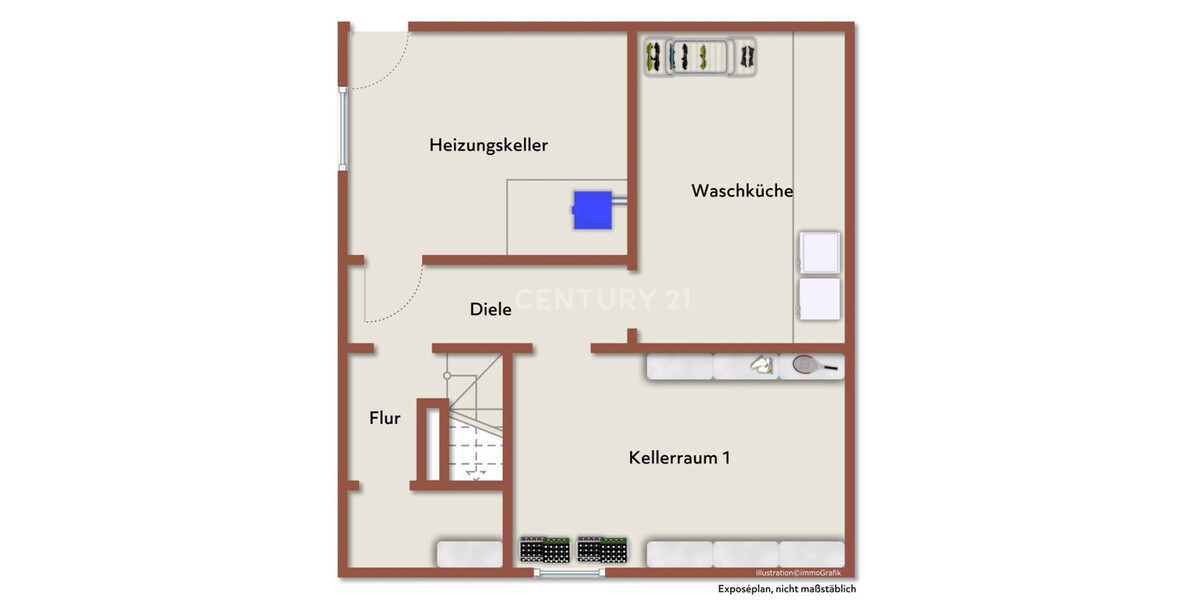 Grundriss Kellergeschoss