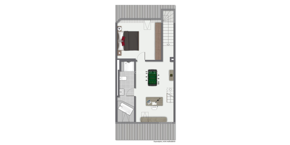 Dachgeschoss Grundriss